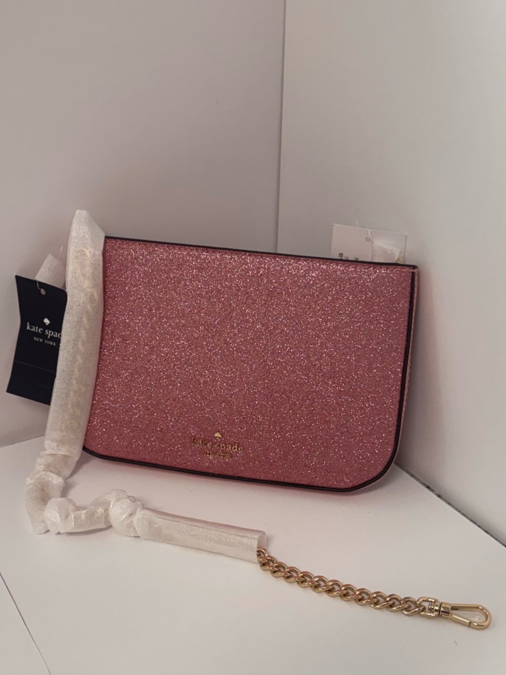 Kate Spade Glimmer Glitter Pochette (KE453) Pochette - Mitten Pink - Picture 5 of 14